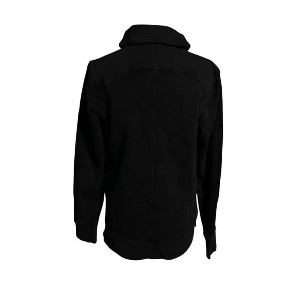 Lululemon Press Pause Turtle Neck Long Sleeve Pullover Sweatshirt Black Size 8 - Picture 3 of 5